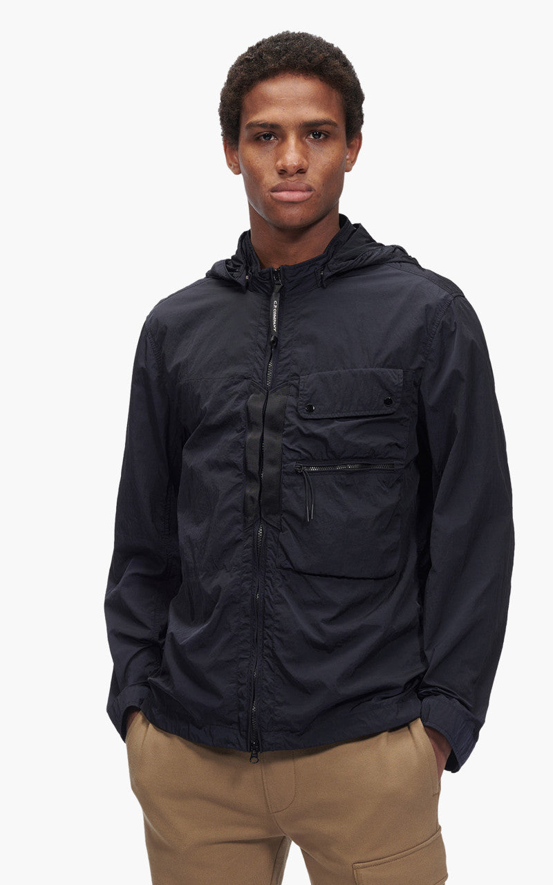 C.P. Company Chrome-R Goggle Overshirt Total Eclipse