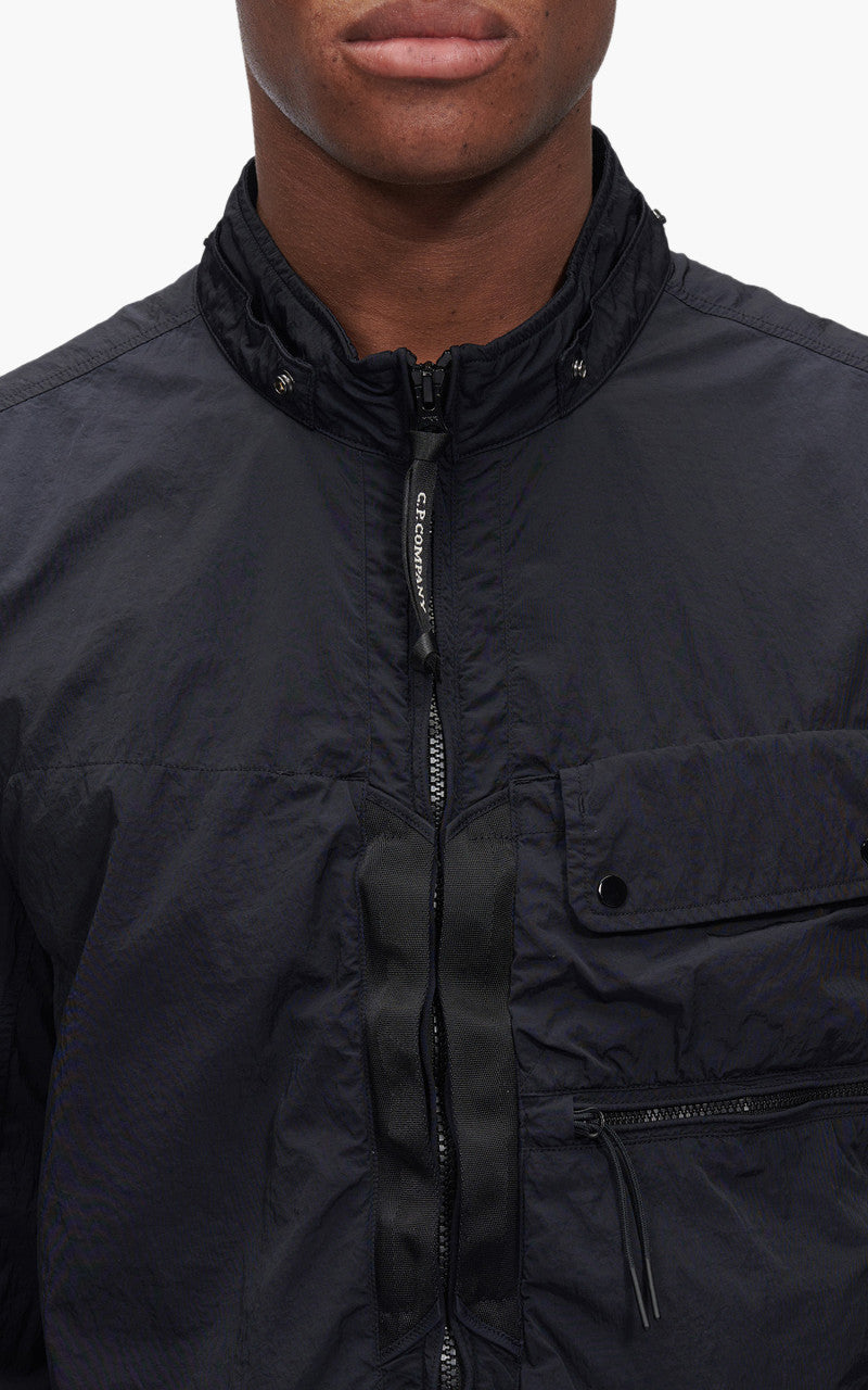 C.P. Company Chrome-R Goggle Overshirt Total Eclipse