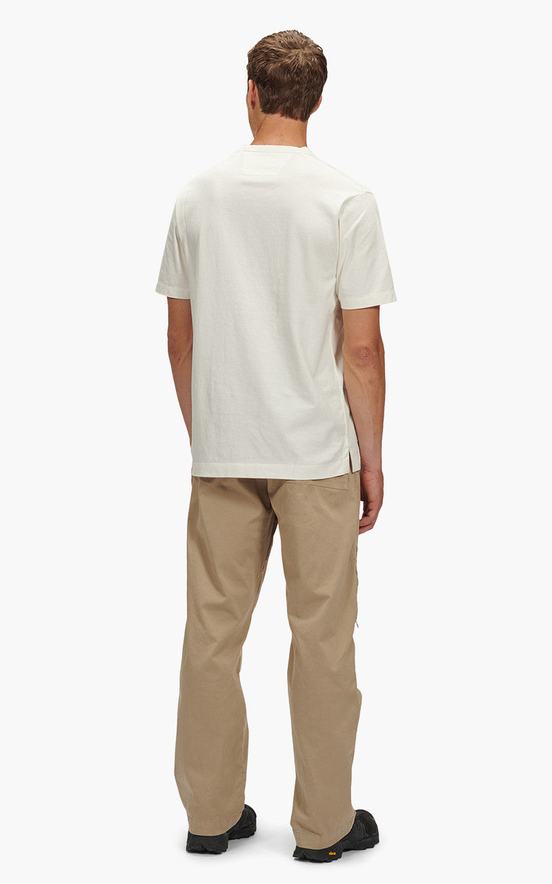 C.P. Company 1020 Jersey British Sailor T-Shirt Gauze White