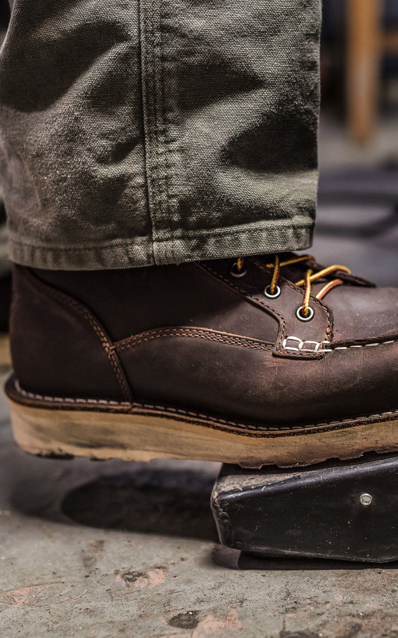 Danner Bull Run Moc Toe Brown