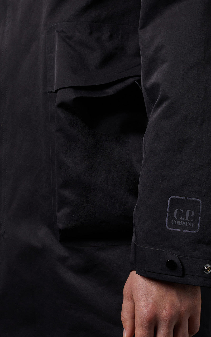 C.P. Company Metropolis Series A.A.C. Hooded Parka Black