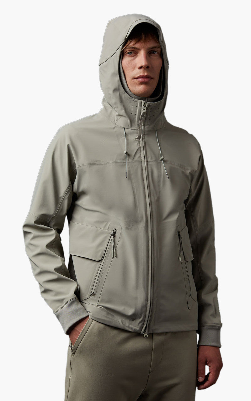 C.P. Company Metropolis Series Metroshell Hooded Jacket Silver Sage