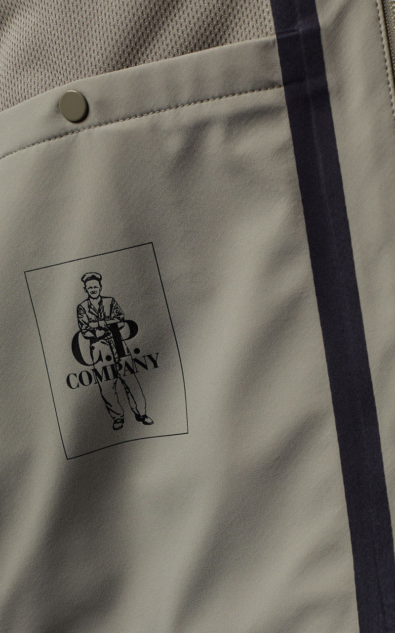 C.P. Company Metropolis Series Metroshell Hooded Jacket Silver Sage