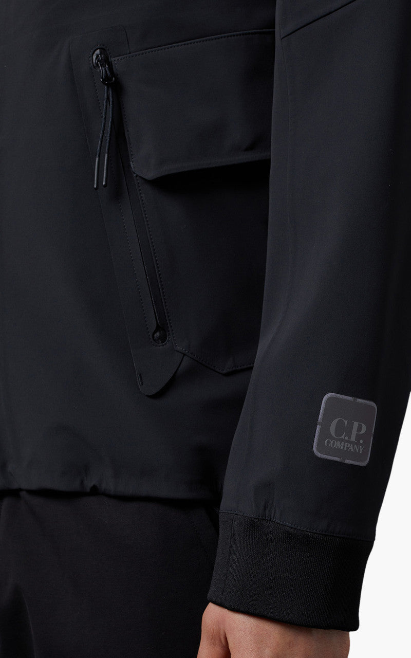C.P. Company Metropolis Series Metroshell Hooded Jacket Black