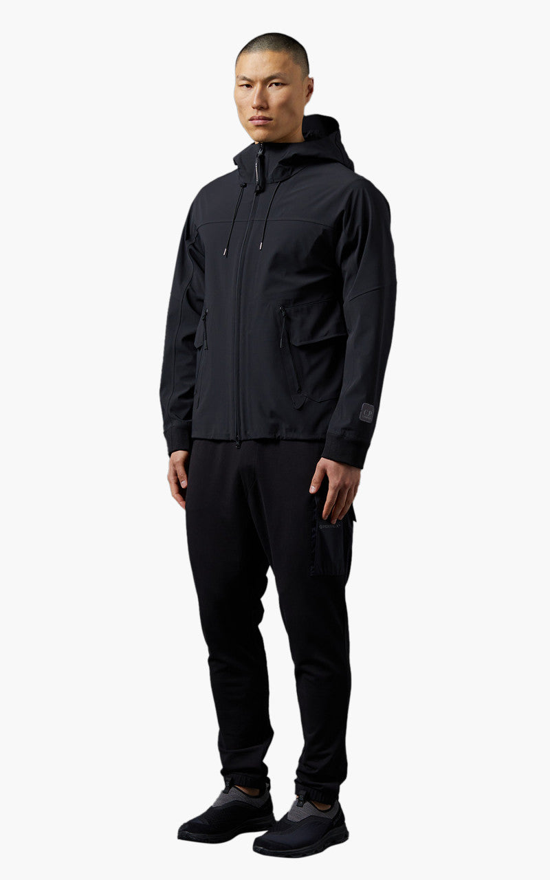 C.P. Company Metropolis Series Metroshell Hooded Jacket Black