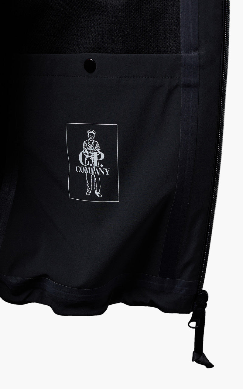 C.P. Company Metropolis Series Metroshell Hooded Jacket Black