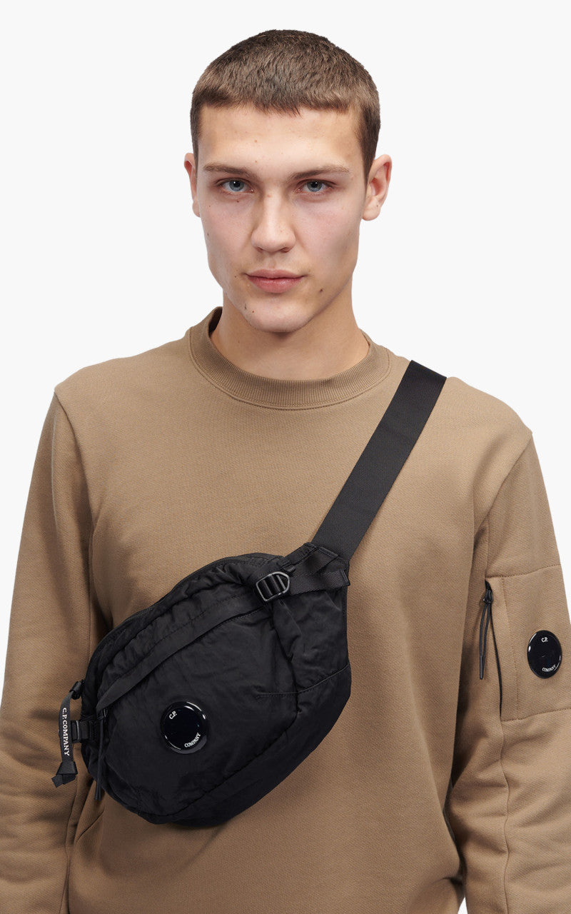 C.P. Company Nylon B Crossbody Pack Black