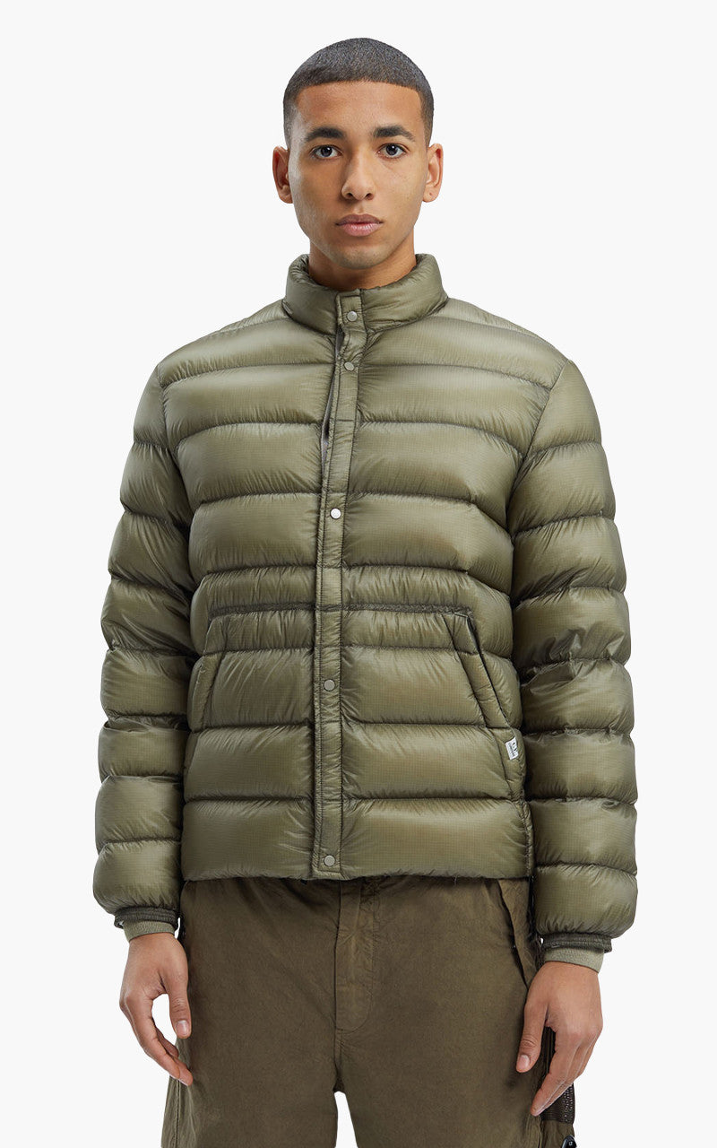 C.P. Company D.D. Shell Down Jacket Silver Sage