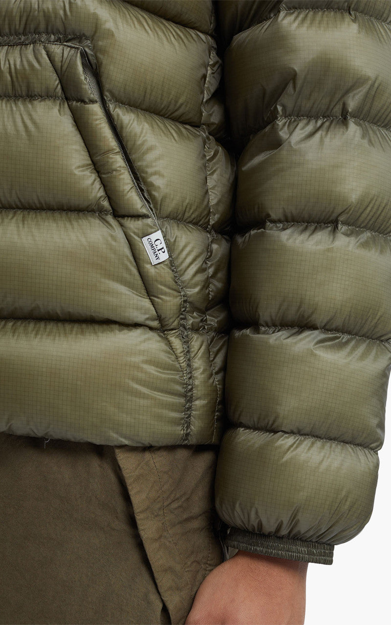 C.P. Company D.D. Shell Down Jacket Silver Sage