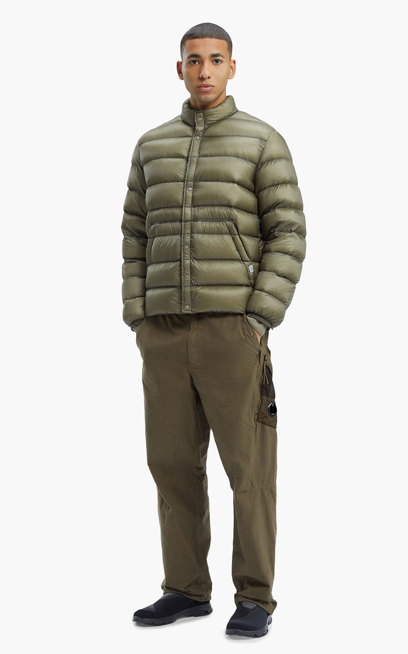 C.P. Company D.D. Shell Down Jacket Silver Sage