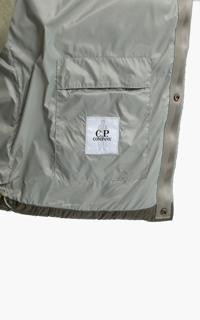 C.P. Company D.D. Shell Down Jacket Silver Sage