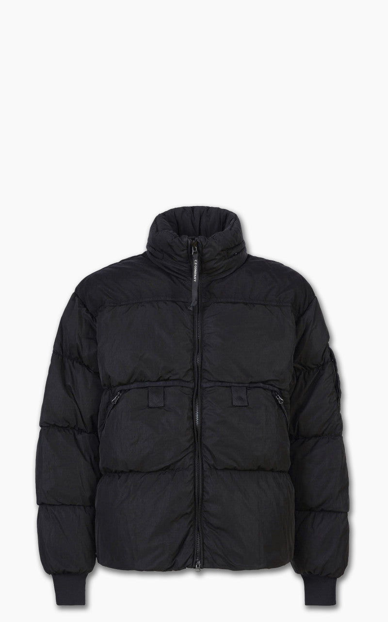 C.P. Company Eco-Chrome R Mixed Down Jacket Black