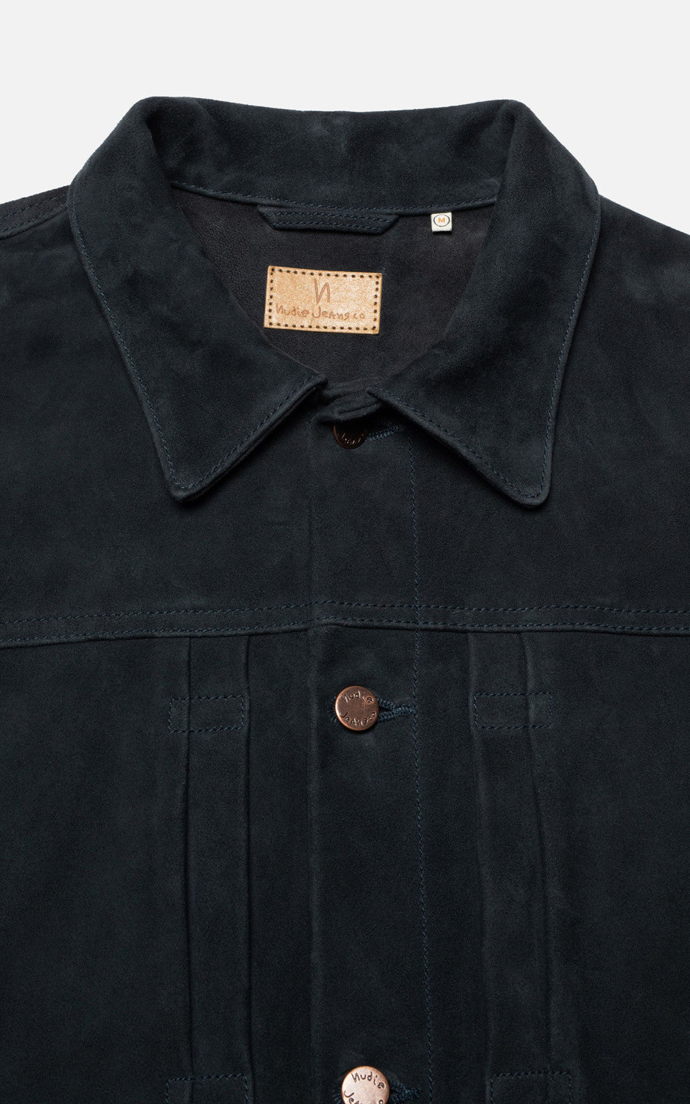 Nudie Jeans Dante II Suede Jacket Navy