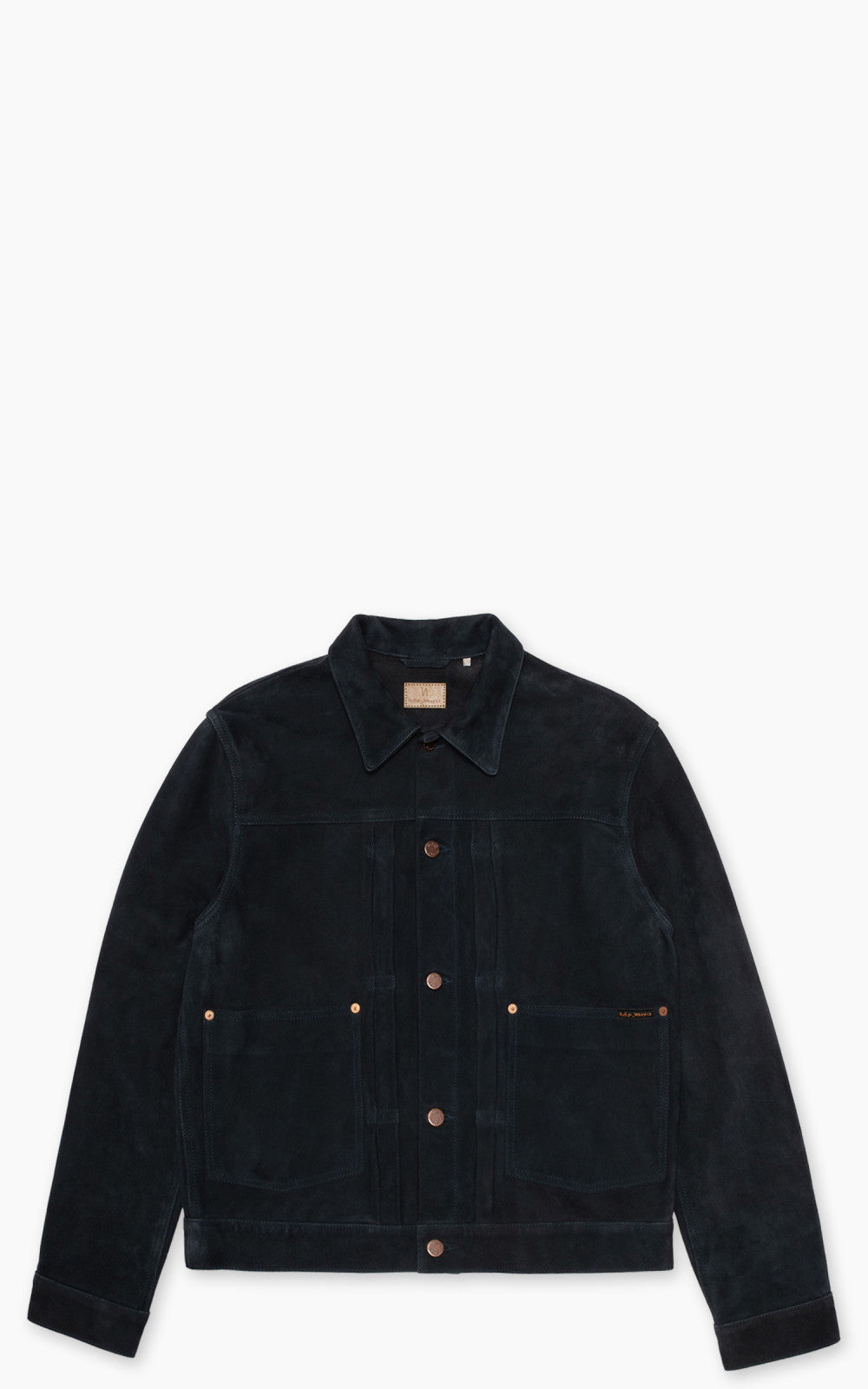 Nudie Jeans Dante II Suede Jacket Navy