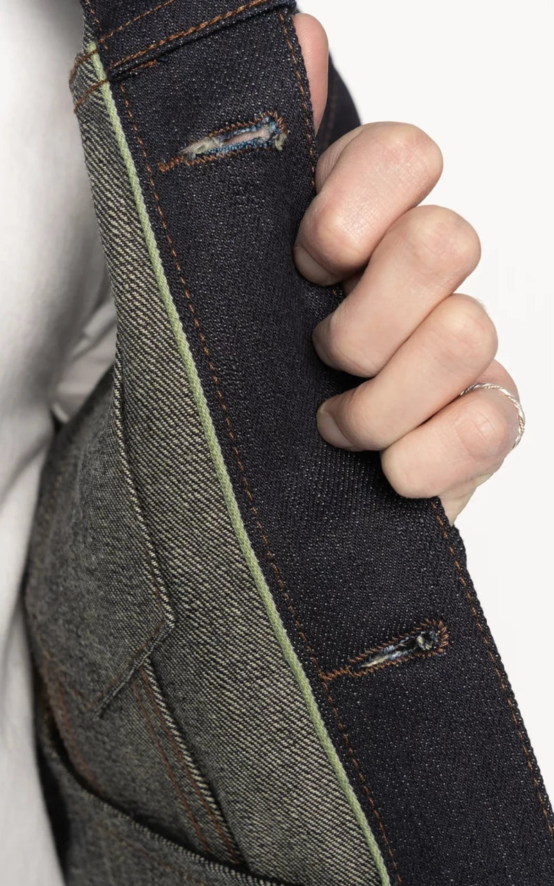 Naked & Famous Denim Denim Jacket Matcha Selvedge 15oz