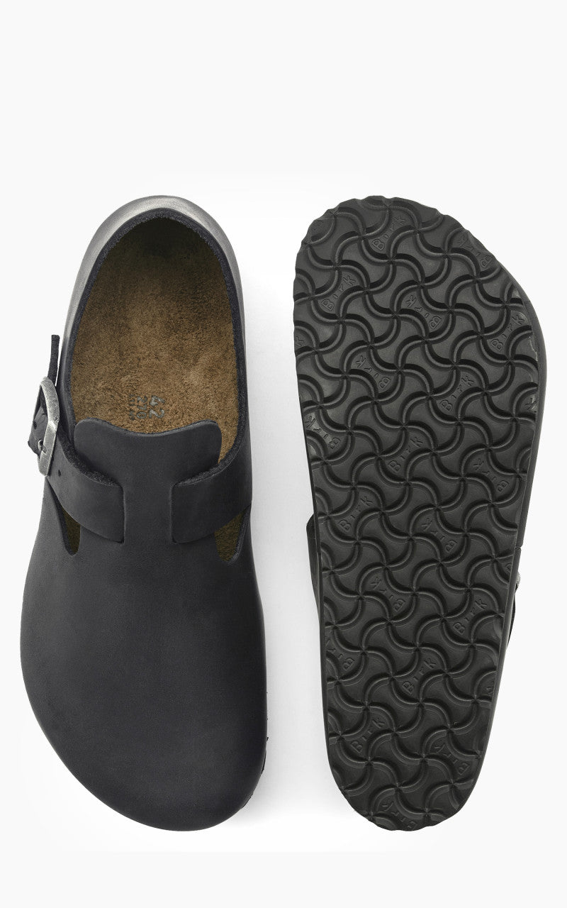 Birkenstock London Oiled Leather Black
