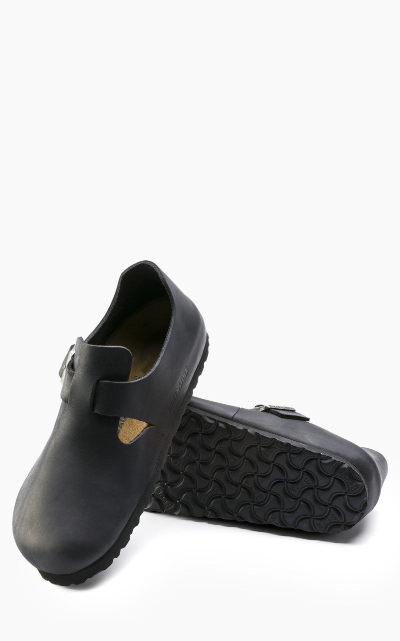 Birkenstock London Oiled Leather Black