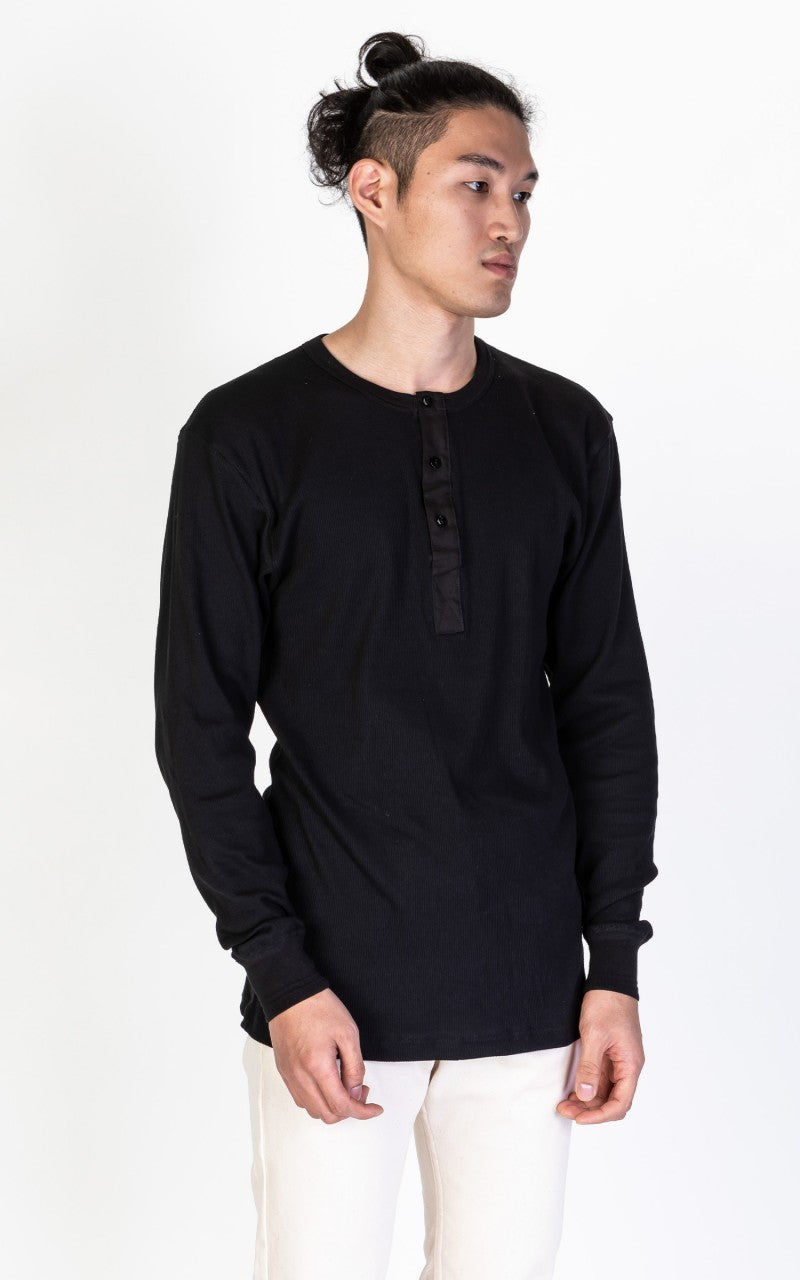 Resteröds Original Granddad Shirt Black