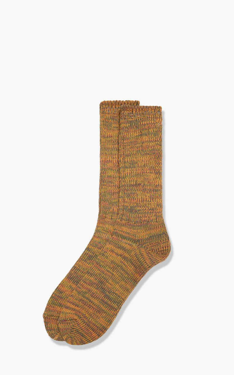 Anonymous Ism Socks 5 Color Mix Crew Khaki