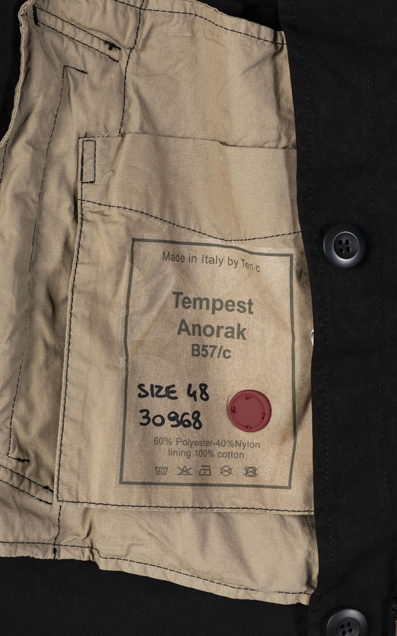 Ten C Tempest Anorak Black