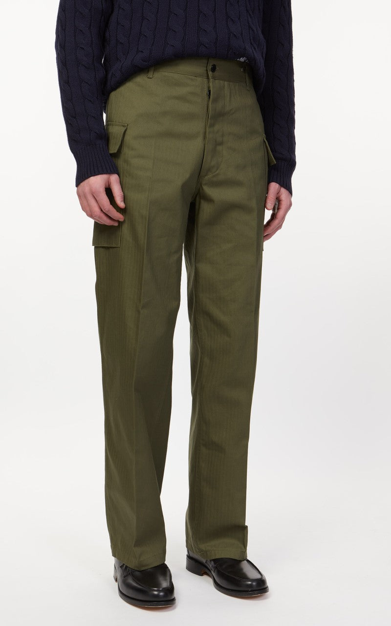 Military Surplus US HBT Pant Olive Drab