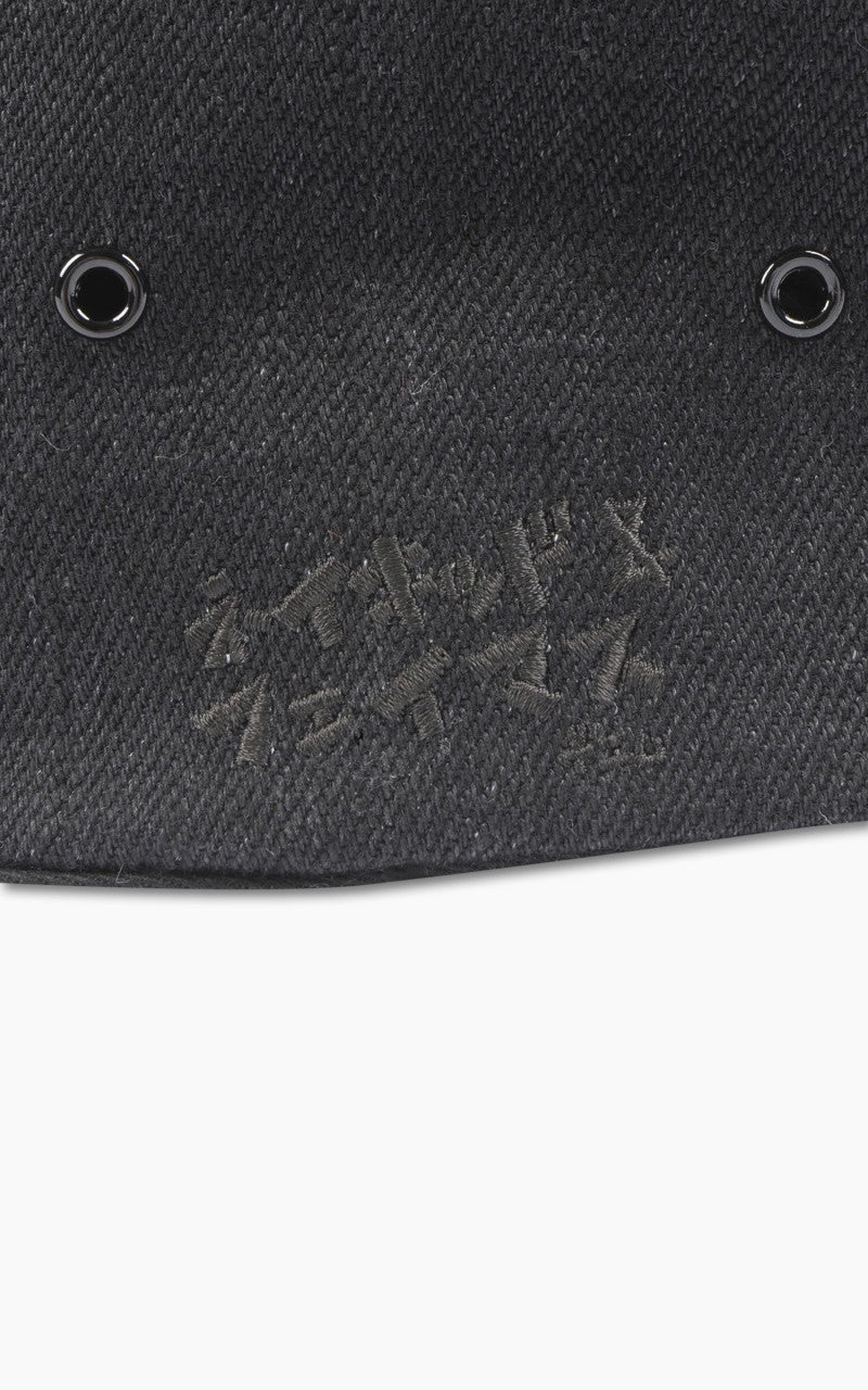 Naked & Famous Denim Classic Cap Japan Heritage Black