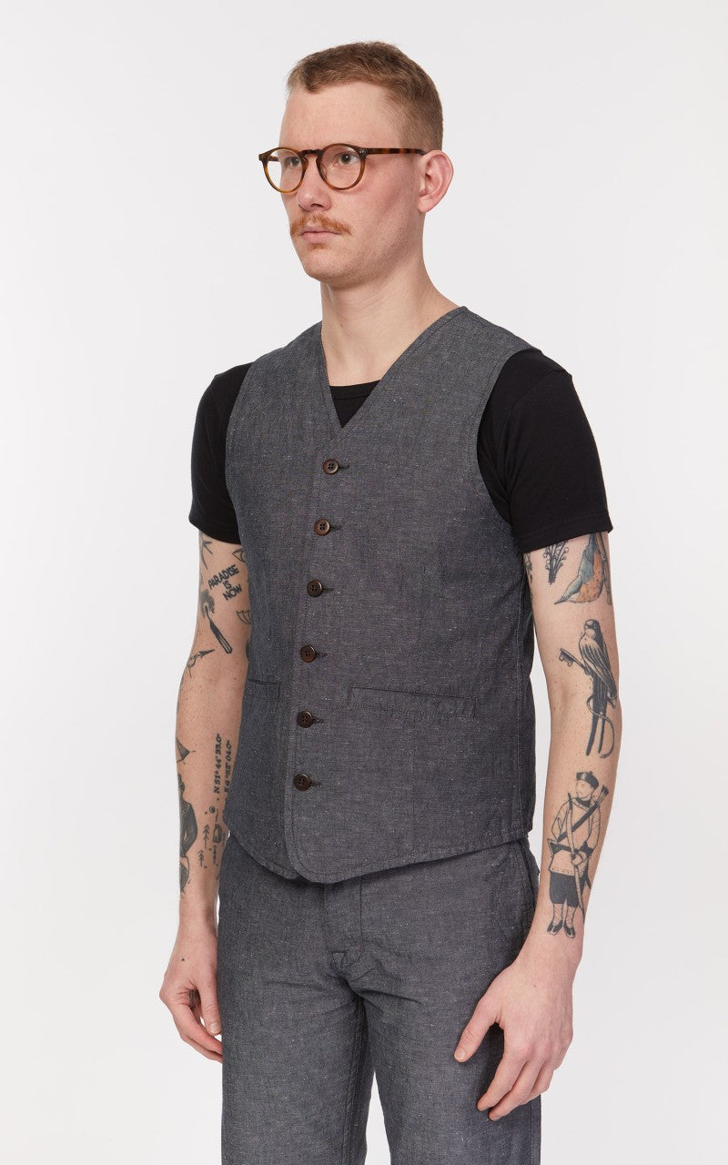 Pike Brothers 1905 Hauler Vest Smoke Grey
