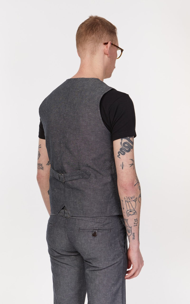 Pike Brothers 1905 Hauler Vest Smoke Grey