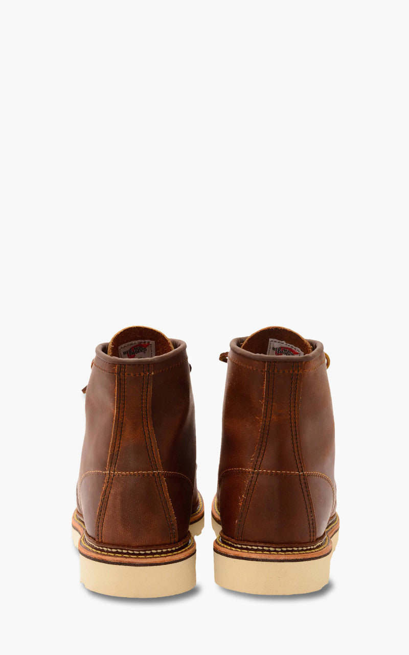 Red Wing Shoes 1907 Moc Toe Copper Rough & Tough
