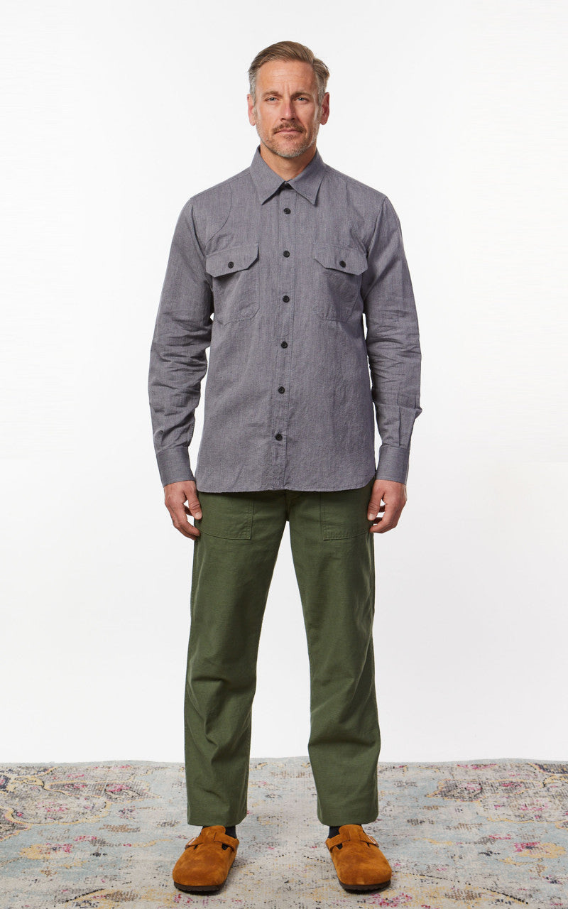 Pike Brothers 1932 Engineer Shirt Union Grey