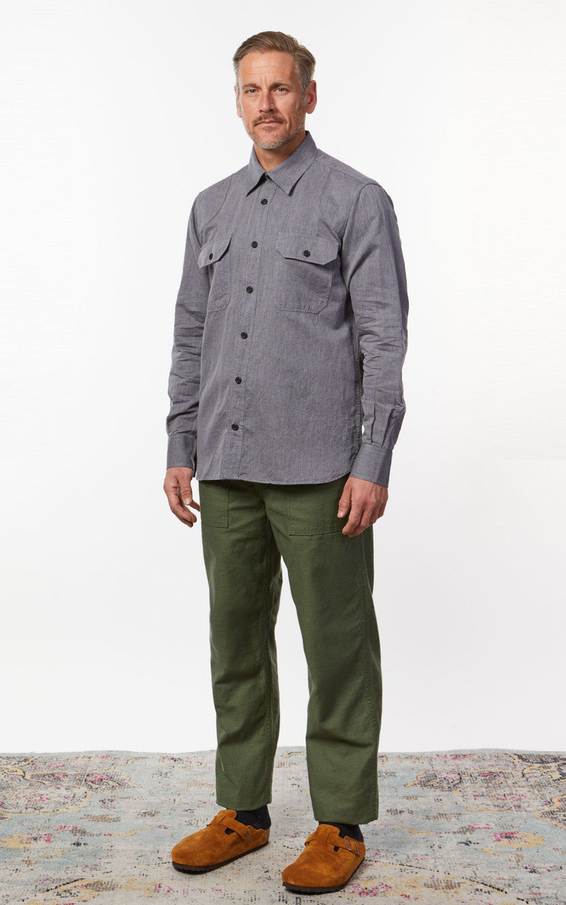 Pike Brothers 1932 Engineer Shirt Union Grey