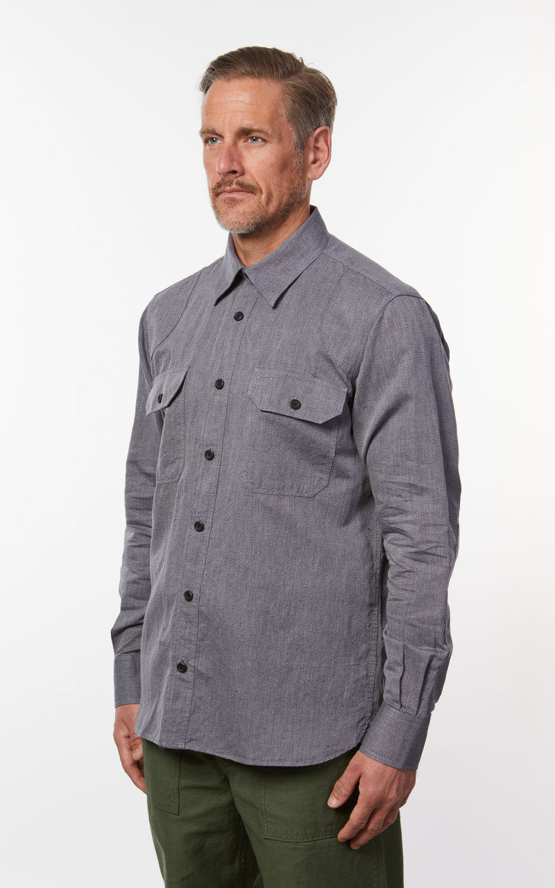Pike Brothers 1932 Engineer Shirt Union Grey