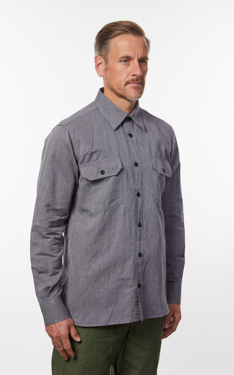 Pike Brothers 1932 Engineer Shirt Union Grey