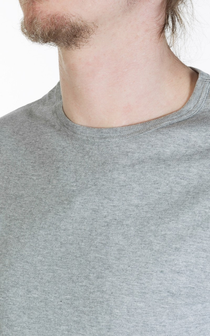 Merz b. Schwanen 1950s Crew Neck Tee Greymelange