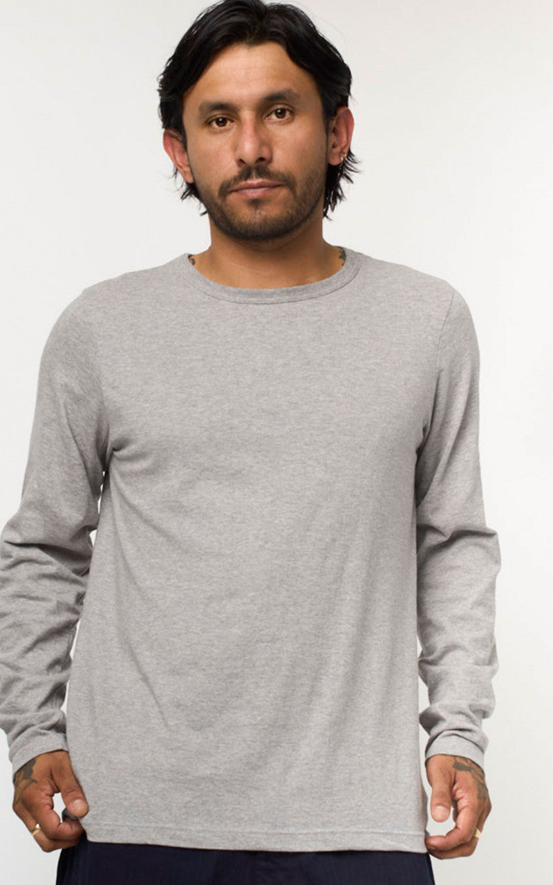 Merz b. Schwanen 1950sLS Tee Grey Melange