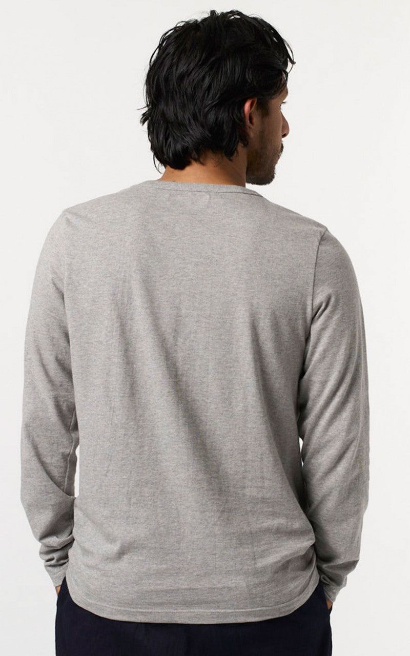 Merz b. Schwanen 1950sLS Tee Grey Melange