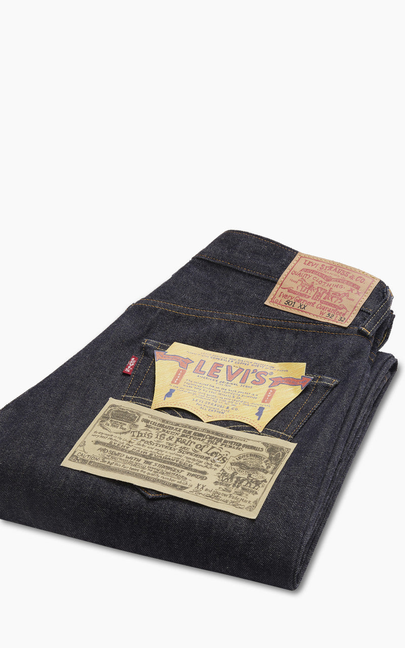 Levi's® Vintage Clothing 1955 501® Hand-Drawn Rigid Indigo