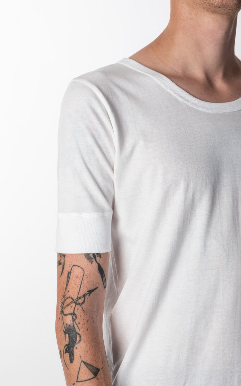 Merz b. Schwanen 1960s Army Tee White