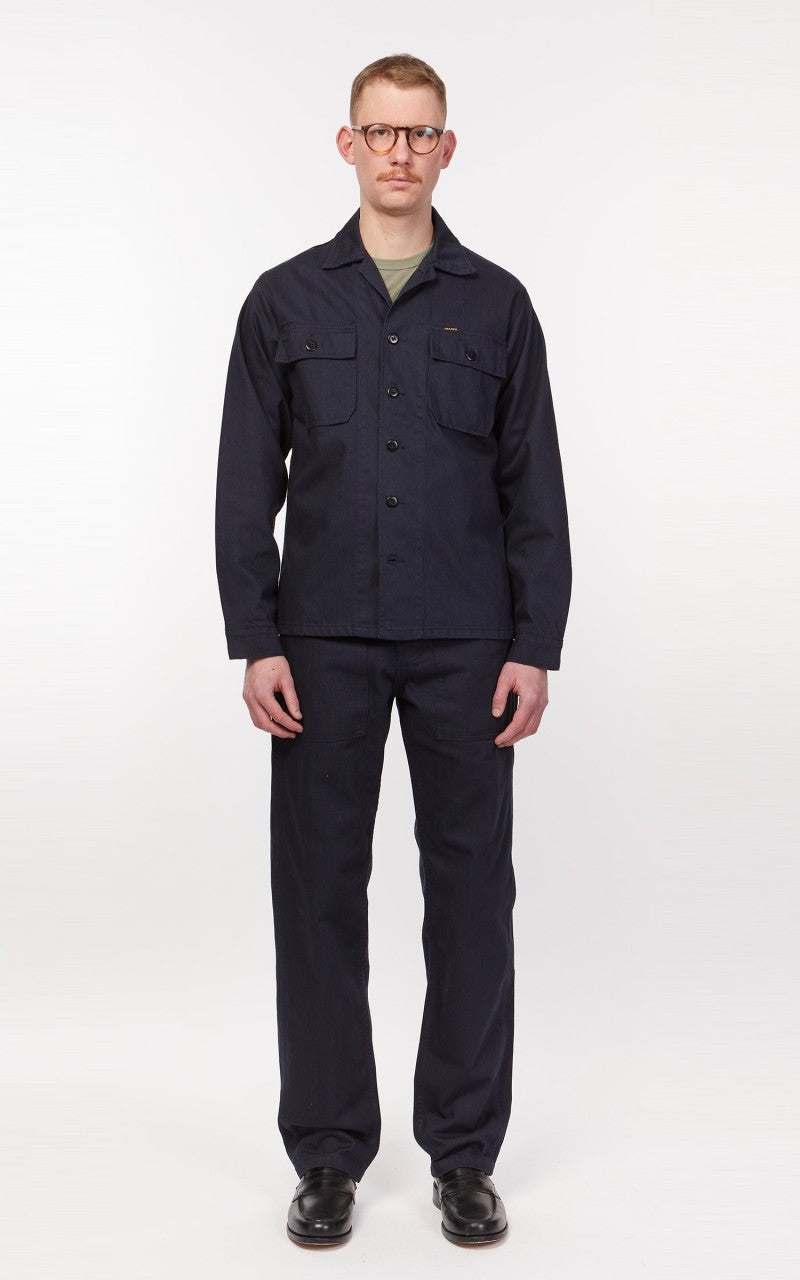Pike Brothers 1962 OG-107 Shirt Navy