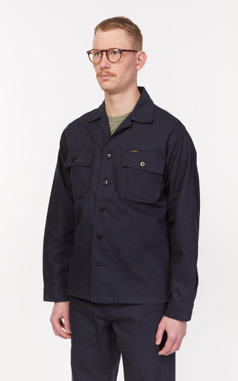 Pike Brothers 1962 OG-107 Shirt Navy