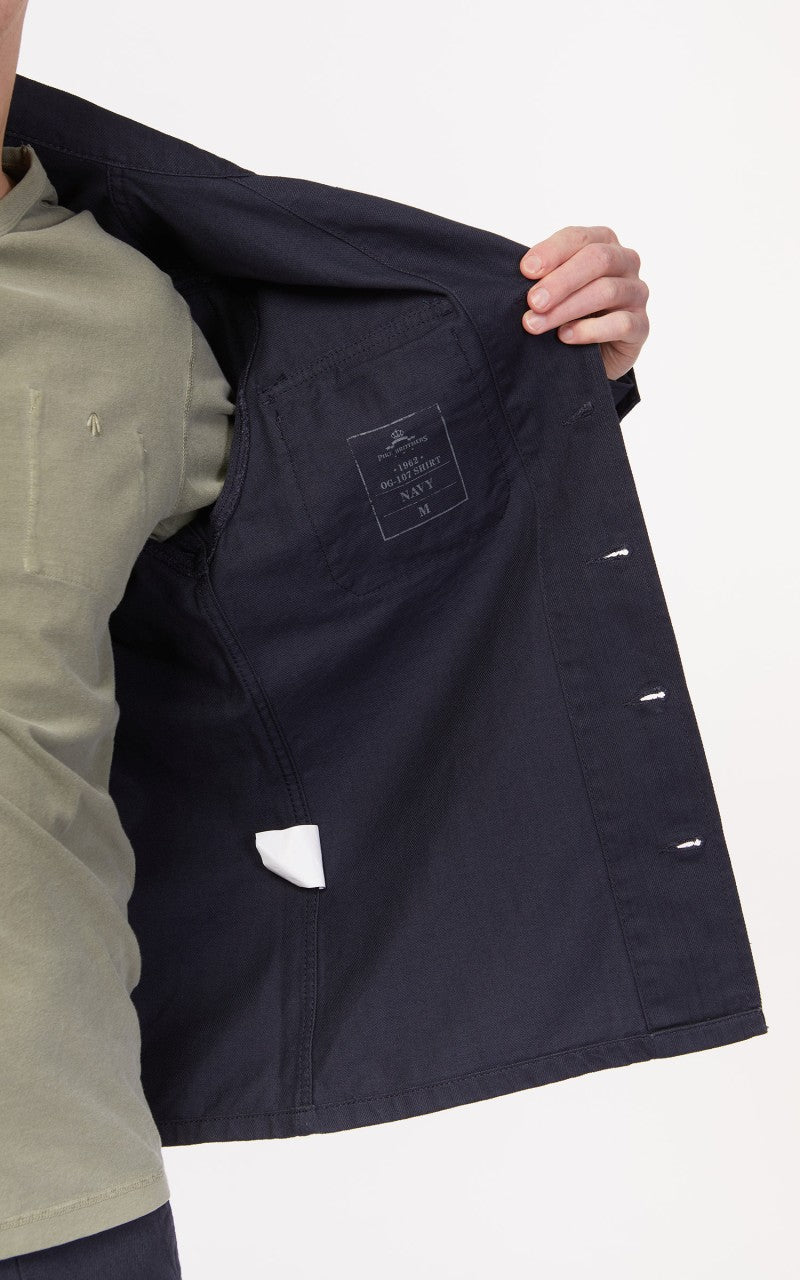 Pike Brothers 1962 OG-107 Shirt Navy