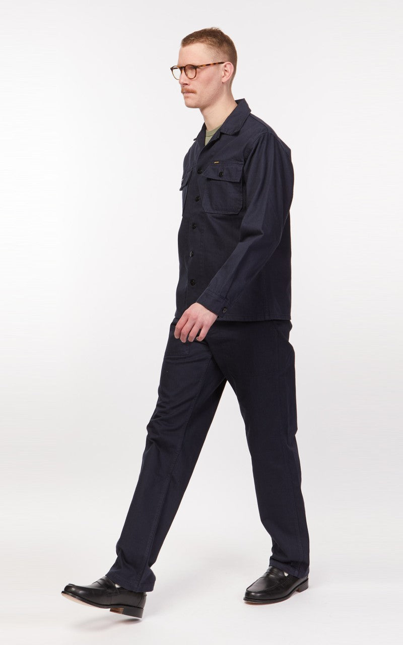 Pike Brothers 1962 OG-107 Shirt Navy