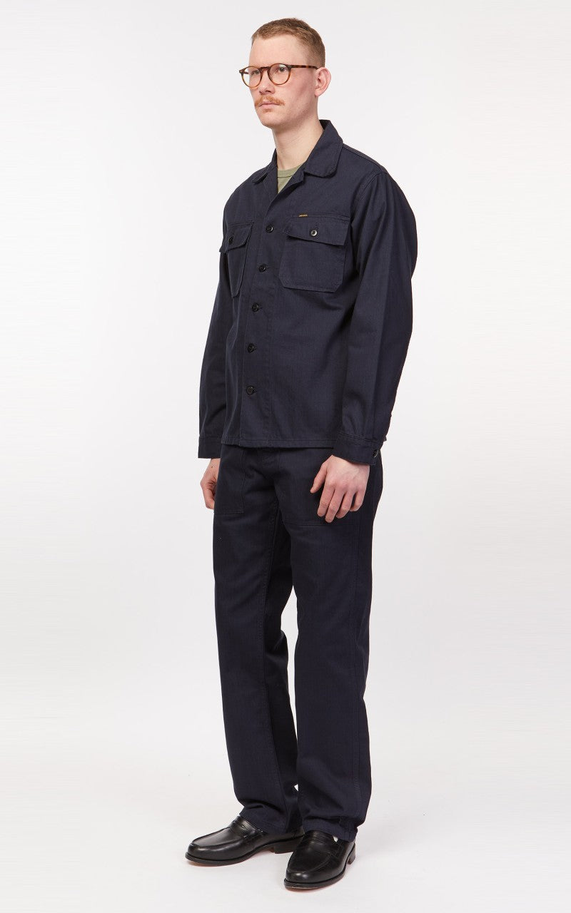 Pike Brothers 1962 OG-107 Shirt Navy