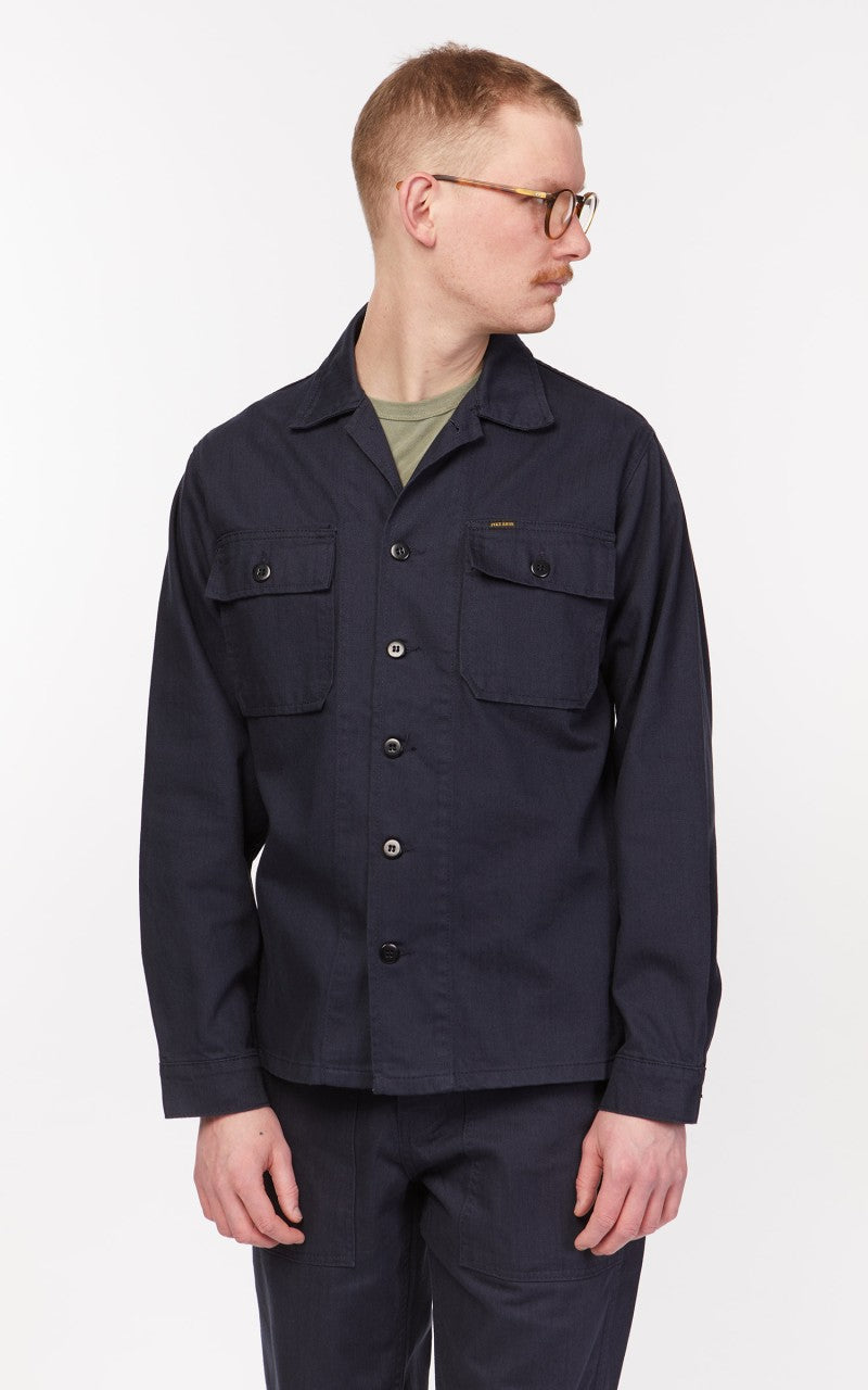 Pike Brothers 1962 OG-107 Shirt Navy