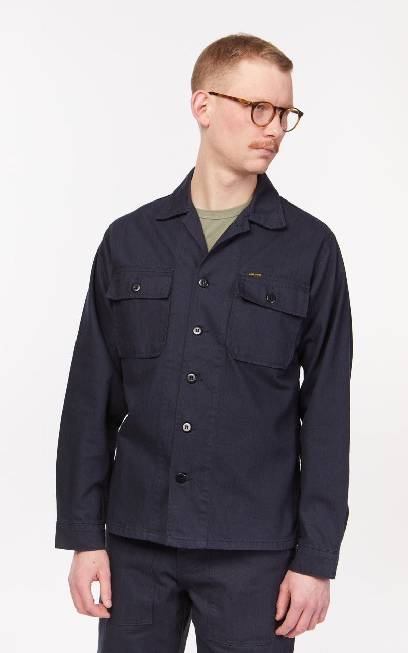 Pike Brothers 1962 OG-107 Shirt Navy