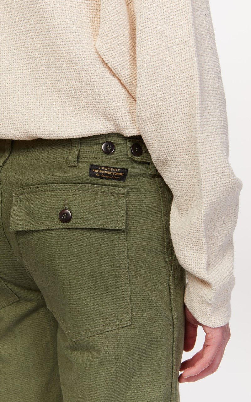 Pike Brothers 1962 OG-107 Shorts Olive