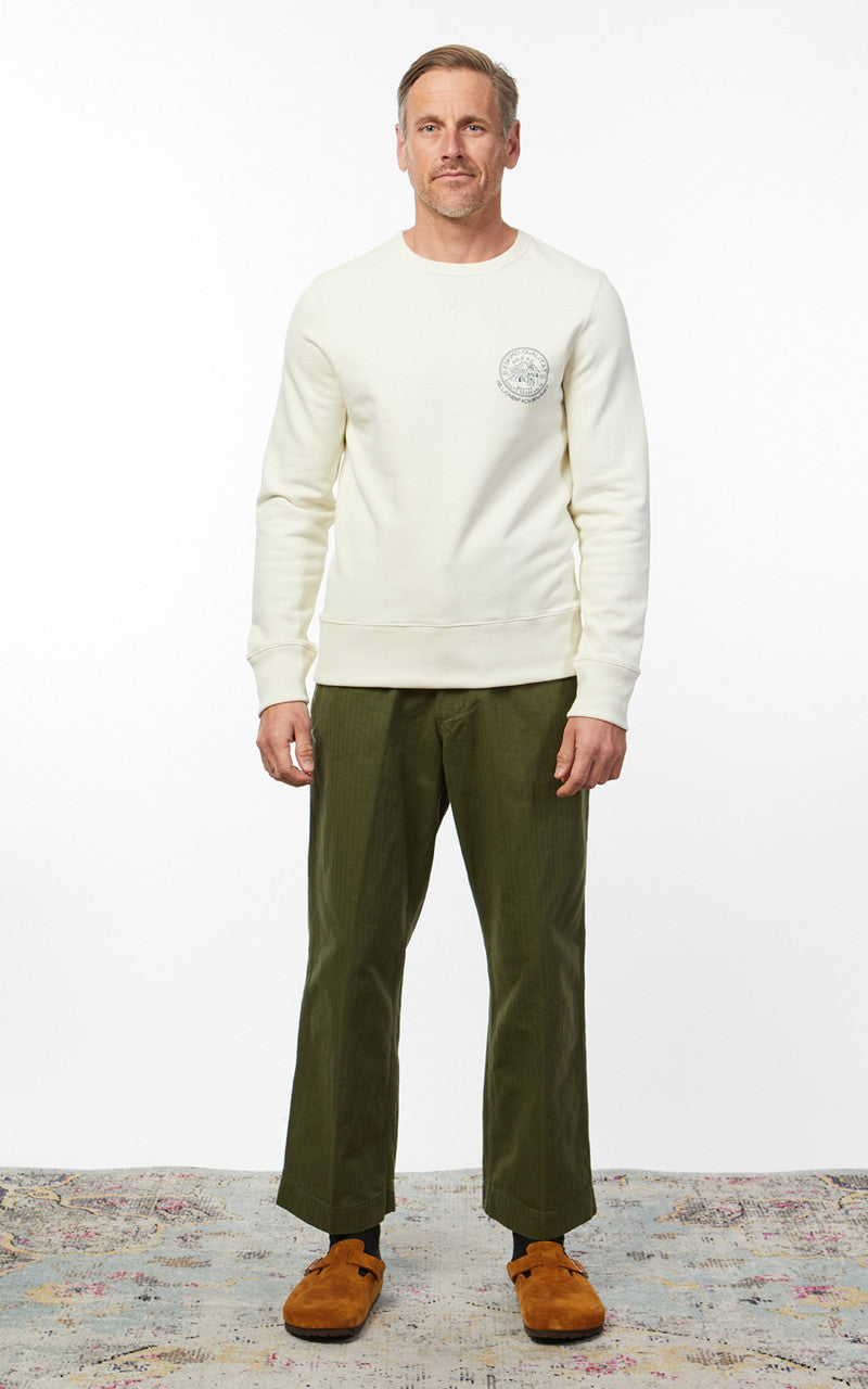 Merz b. Schwanen 344 Sweatshirt Eskimo Oat