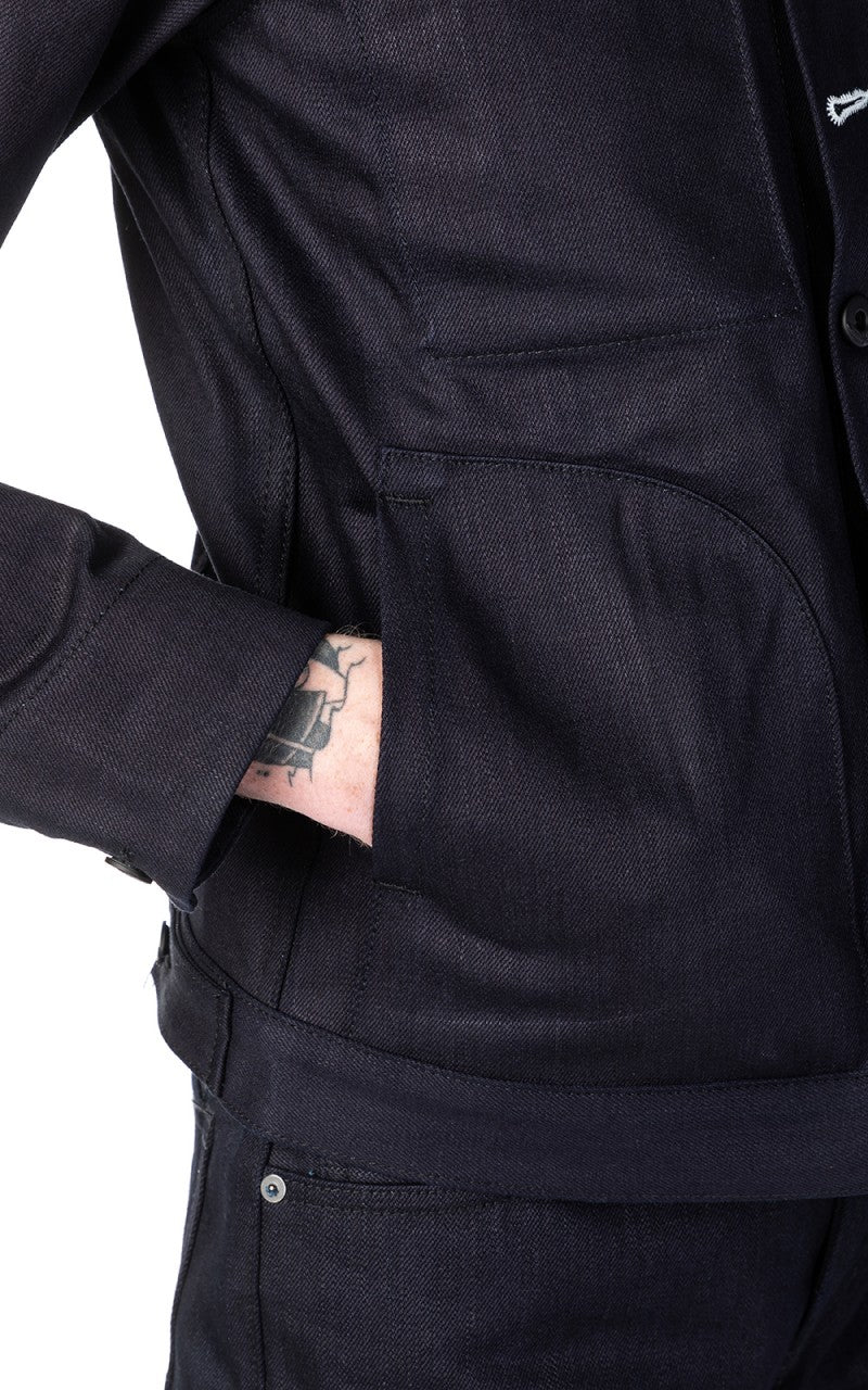 Rogue Territory Supply Jacket Dark Indigo Selvedge 13.5oz