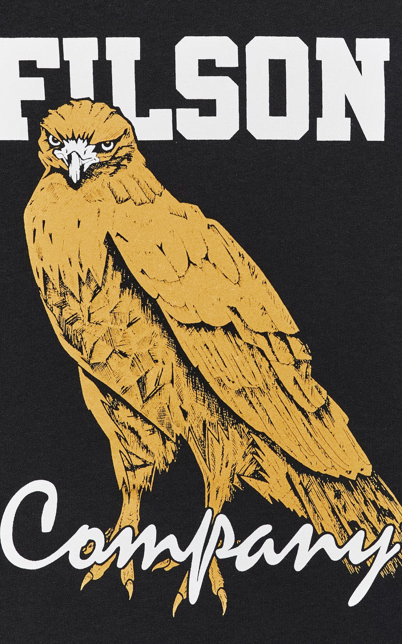Filson Pioneer Graphic T-Shirt Black/Bird Of Prey