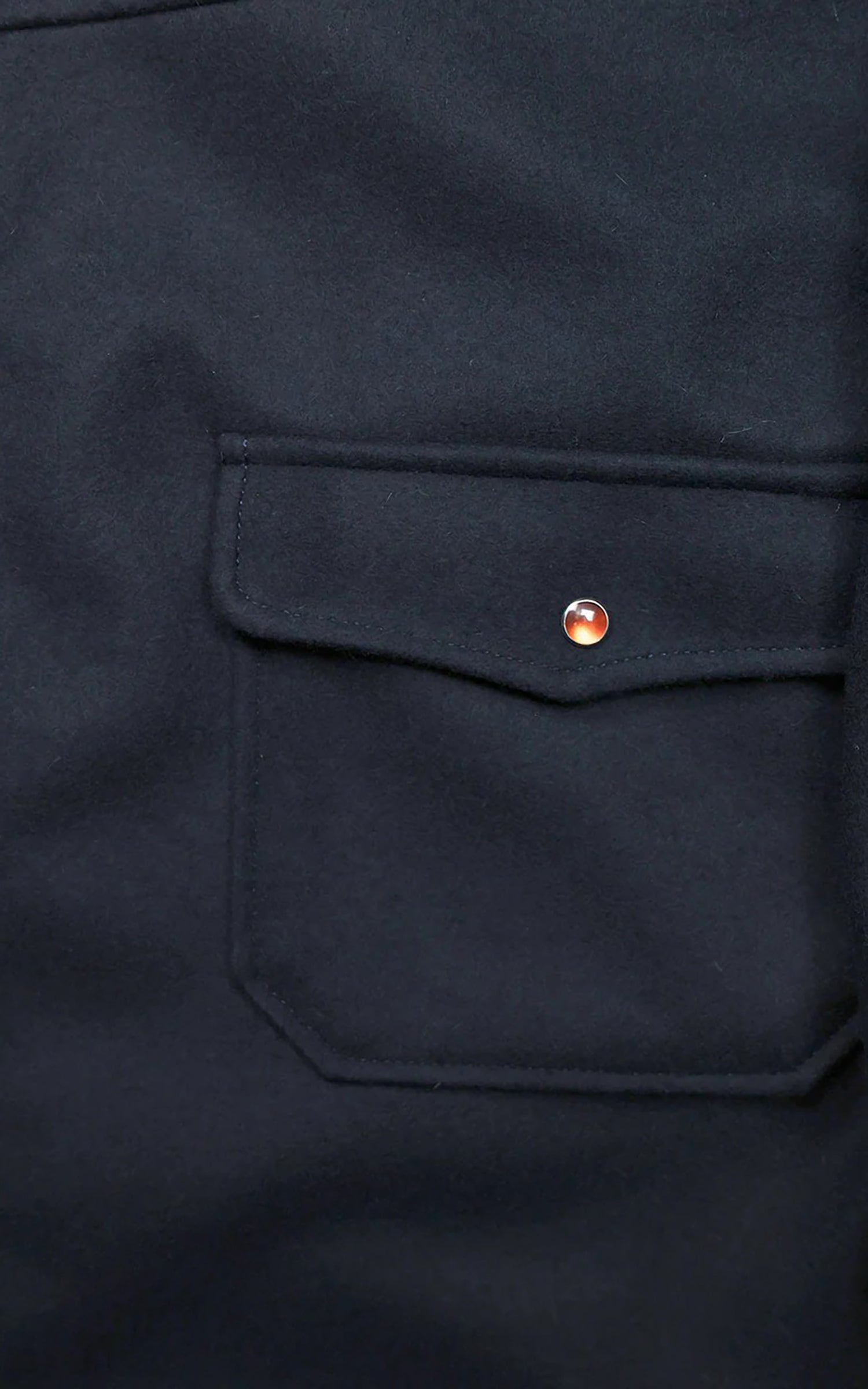 Fullcount 2041 Wool Melton Hollywood Dude Jacket Navy